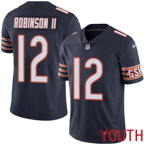 Chicago Bears Limited Navy Blue Youth Allen Robinson Home Jersey NFL Football 12 Vapor Untouchable